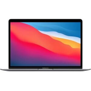 Apple MacBook Air MGN63 M1 8-Core Chip 8GB RAM 256GB SSD 13.3" Liquid Retina IPS LED Display 7-Core GPU Touch ID Space grey  (1 Year International Warranty)