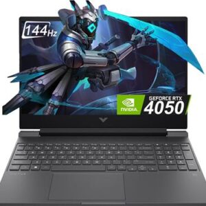 Brand New ! HP VICTUS 15 FA2701wm Gaming Laptop - Raptor Lake - 13th Gen Core i5 13420H Processor 16-GB 512-GB SSD 6-GB NVIDIA GeForce RTX4050 GDDR6 GC 15.6" Full HD 1080p IPS 144Hz 250nits MicroEdge Display B&O Play Backlit KB W11 (Mica Silver, NEW 1 Year international warranty ( on order )