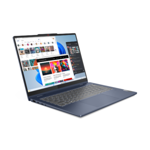 Brand New! Lenovo Ideapad 5 14 2-In-1 14IRU9 Laptop Intel Core 5 120U 8GB RAM 512GB SSD 14" Inches Touchscreen x360 WUXGA IPS Display Backlit Keyboard WiFi 6 - Win 11 Cosmic Blue (1 Year International Warranty) (On Order)