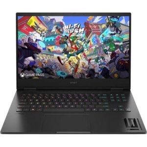 Brand New! HP OMEN 16-AM0004TX Gaming Laptop 14th Gen Intel Core i9-14900HX 32GB RAM DDR5 1TB SSD NVIDIA GeForce RTX 5070 8GB Graphics Card 16" WQXGA IPS, 500 nits,1 Zone RGB Keyboard, Shadow Black (1 Year International Warranty) (On Order)