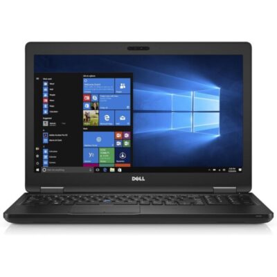 Dell Latitude 5580 6th Gen Intel Core i5-6300U Processor 8GB RAM 256GB SSD Processor 15.6" Display W10 (Used,Black) (1 Month Warranty)