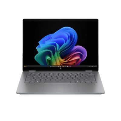 HP OmniBook X Flip 14 FM0096TU | Core Ultra 7 256V | 16GB RAM 512GB SSD | 14" 2K Touch x360 | Meteor Silver | Official Warranty