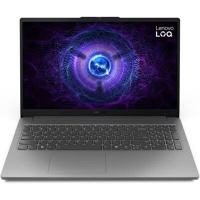 Lenovo LOQ 15IAX9E Gaming Laptop | Intel Core i5 12th Gen | 16GB DDR5 RAM | 512GB SSD | NVIDIA RTX 2050 4GB | 15.6" FHD IPS 144Hz Display | Backlit Keyboard | DOS | Luna Grey  | 1 Year International Warranty