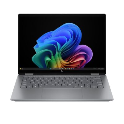 HP OmniBook X Flip 14-FK0033DX | AMD Ryzen 7 350 | 24GB RAM 1TB SSD | 14" 2K Touchscreen x360 Laptop | Windows 11| Meteor Silver | International Warranty