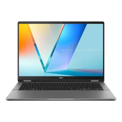 ASUS Vivobook 14 Flip TP3407SA | Intel Core Ultra 7 256V | 16GB RAM 1TB SSD | Intel Arc Graphics | 14" WUXGA OLED Touch x360 Laptop | Matte Gray | International Warranty | On Order